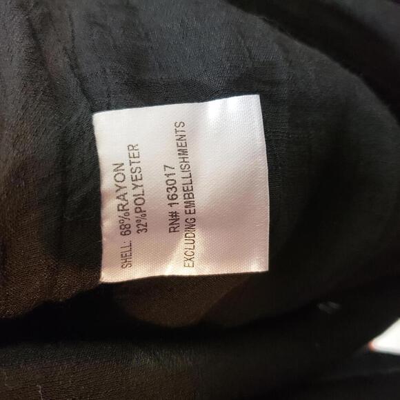 Princess Polly Women's Sz 4 Black Danny Mini Tiered Ruffled Dress(1803) - Picture 7 of 7